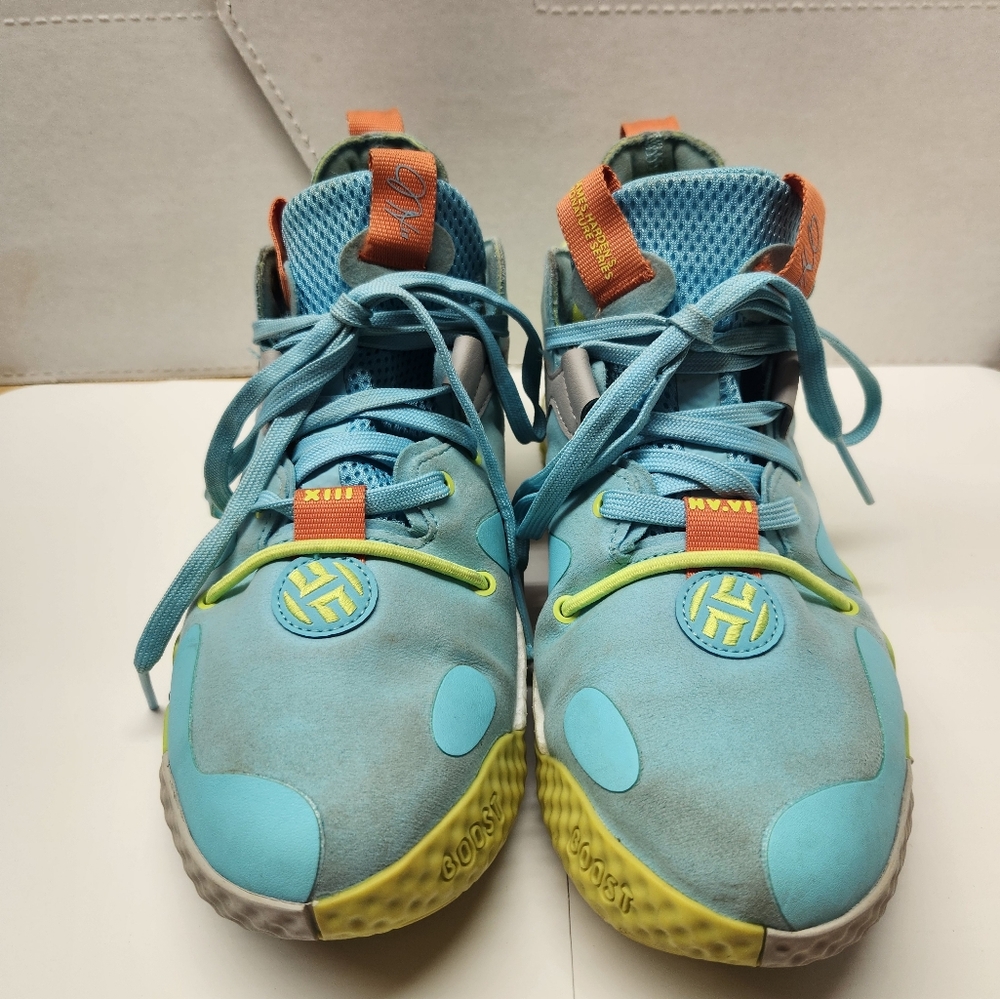 Adidas Blue Men's Size 7 Basketball Shoes